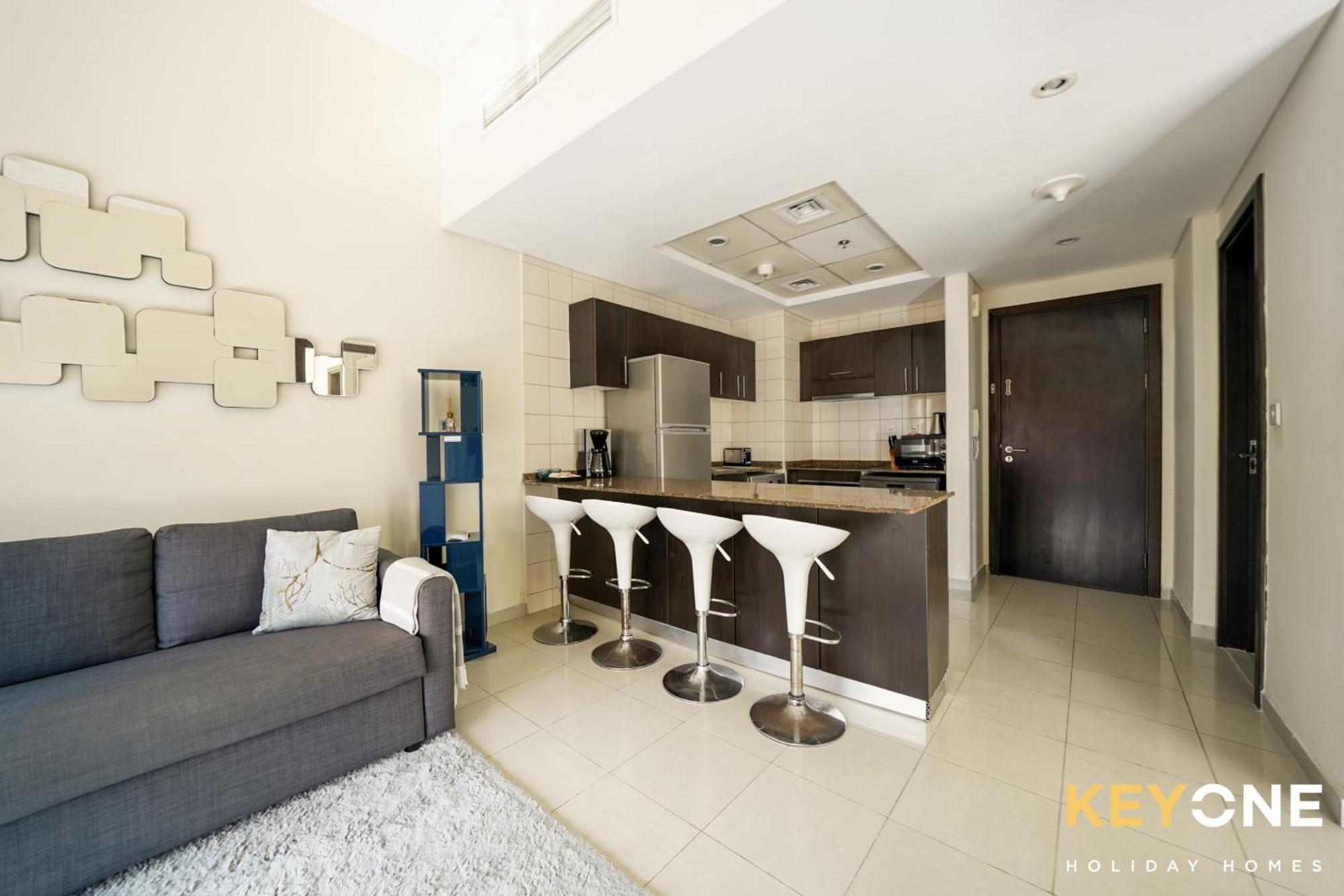 Appartement Contemporary One Bedroom With Full Marina View *